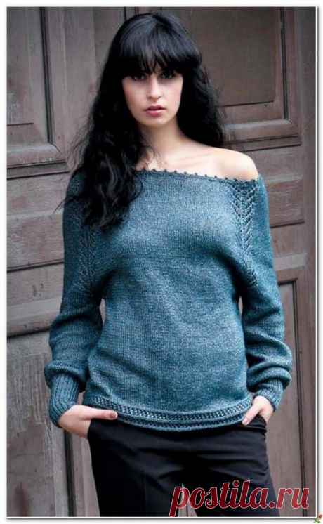 КРАСИВАЯ ПРОЙМА (спицы).