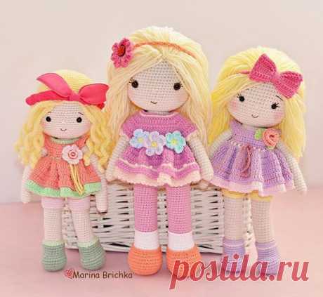 Лапушки мои ненаглядные!!!! Всей душой люблю!!
#toysbymarinabrichka
#amigurumi#амигуруми
https://www.instagram.com/p/BP49i7zB_UA/?taken-by=mar..