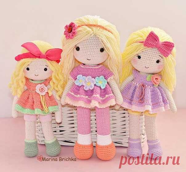 Лапушки мои ненаглядные!!!! Всей душой люблю!!
#toysbymarinabrichka
#amigurumi#амигуруми
https://www.instagram.com/p/BP49i7zB_UA/?taken-by=mar..