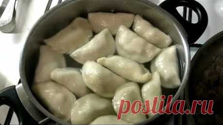 Вареники с грибами/Dumplings with mushrooms