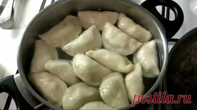 Вареники с грибами/Dumplings with mushrooms