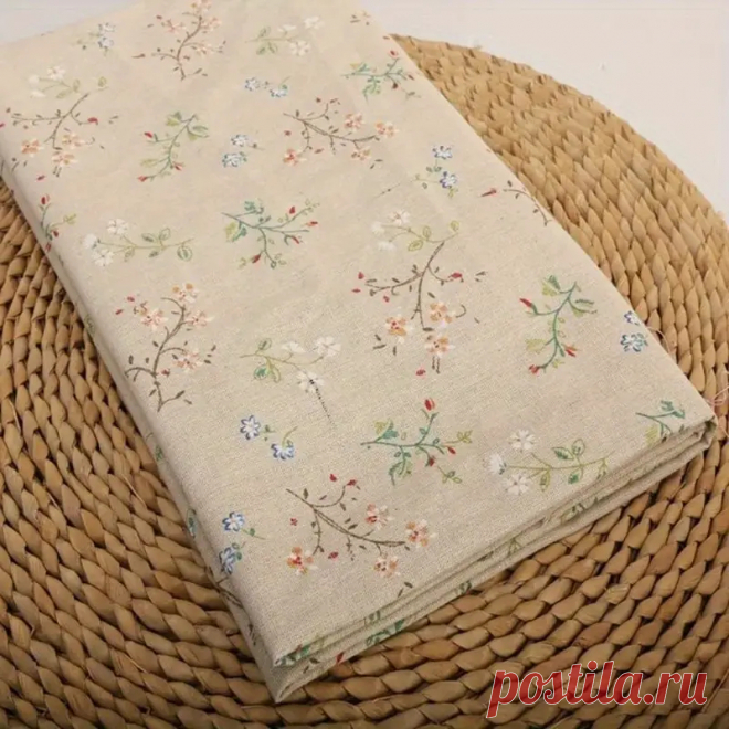 1 шт. хлопковая льняная смесь floralcrafts предварительно - Temu Moldova