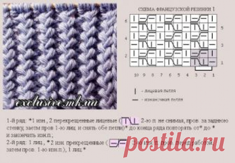 Резинки "иностранки" спицами