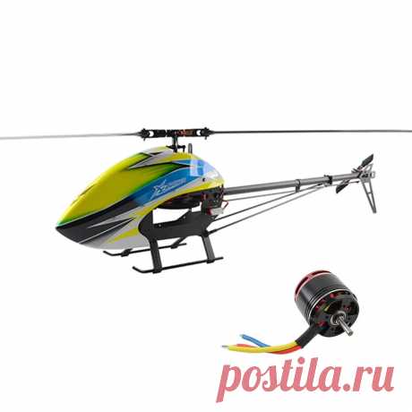 Xlpower xl550 6ch 3d flying rc helicopter kit with 4020 1100kv brushless motor Sale - Banggood.com