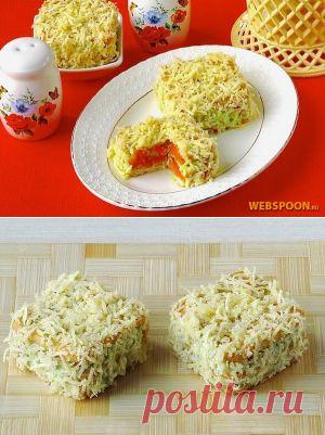 ПОТРЯСАЮЩАЯ ЗАКУСКА К НОВОГОДНЕМУ СТОЛУ, «Солёные пирожные „Праздничные“»!!!