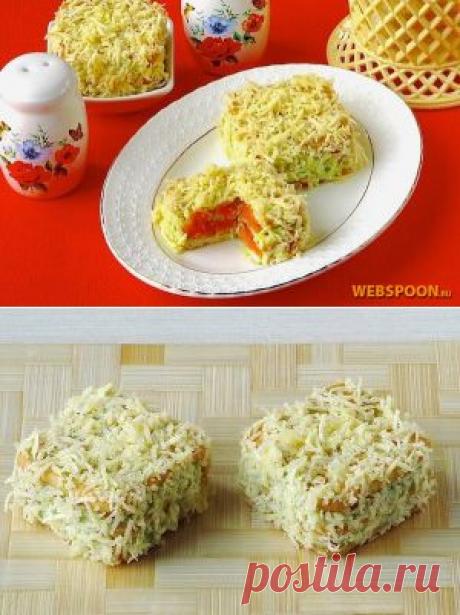 ПОТРЯСАЮЩАЯ ЗАКУСКА К НОВОГОДНЕМУ СТОЛУ, «Солёные пирожные „Праздничные“»!!!