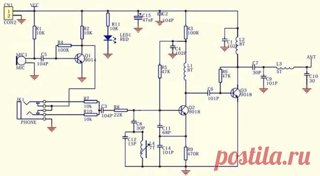 Радиоконструктор стабильный FM-передатчик