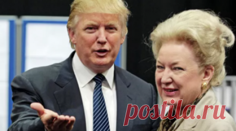 NYT: в Нью-Йорке умерла старшая сестра Дональда Трампа. Умерла старшая сестра Дональда Трампа, судья в отставке Мэриэнн Трамп-Бэрри, ей было 86 лет, пишет The New York Times со ссылкой на источники. Читать далее