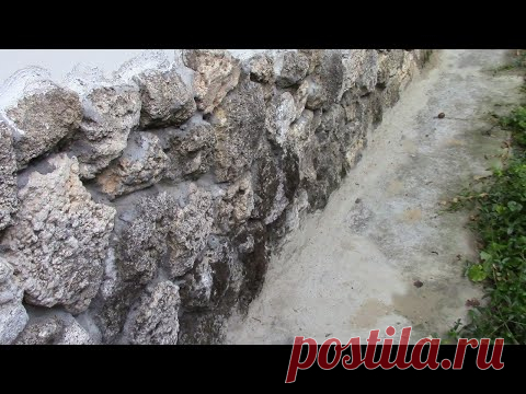 ЗАДЕЛКА ТРЕЩИН ОТМОСТКИ ДОМА С ПОМОЩЬЮ ЖИДКОГО СТЕКЛА И ЦЕМЕНТНОГО РАСТВОРА.