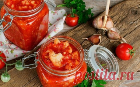 Золотые рецепты на зиму: цветная капуста в томате | Таки Вкусно