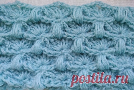 ВВ 105. Свяжу сама крючком: красивый, ажурно-плотный и объемный узор для пуловера, кардигана, палантина, шали, пледа. МК. | Вязание крючком | Яндекс Дзен