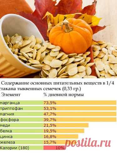 Тыквенные семечки: польза, состав, применение | NeBolet.com