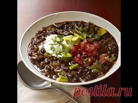 Суп из черной фасоли от Джейми Оливер