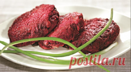 Безумно вкусные свекольные биточки с черносливом (можно в пост)