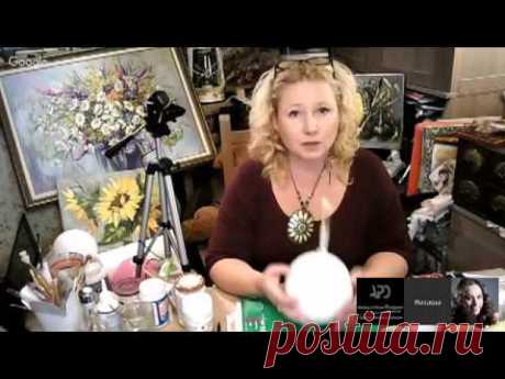 #Ручная работа. МК Н.Фохтиной &quot;Новогодний шар&quot;. Конференция &quot;Новогодние встречи&quot;