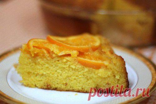 Лучшая новогодняя выпечка: мандариновый пирог / Простые рецепты