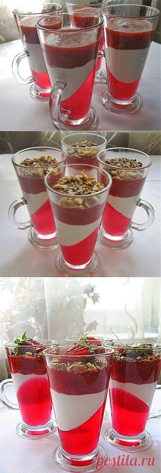 "клубничный десерт"