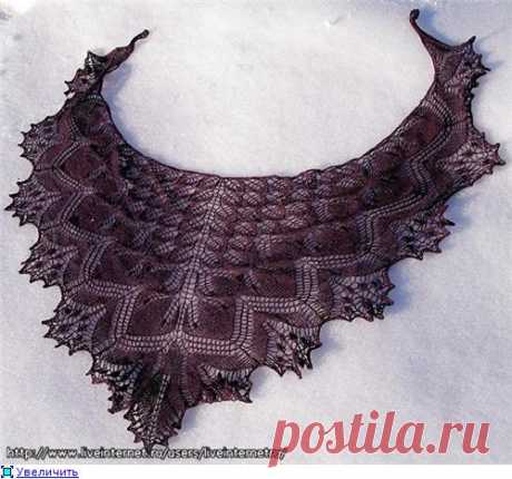 Шаль Aeolian shawl / Эолова шаль.