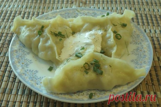 Уголки с картофелем и куриным филе