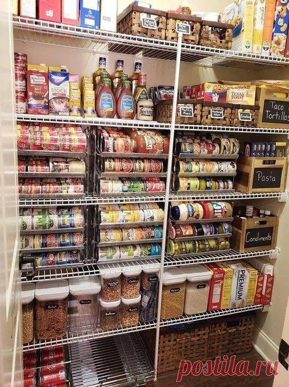 Small pantry organization | Small pantry organization, Pantry design, Kitchen organization diy