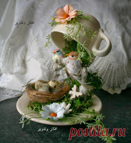 cascata de flores em xicaras - Поиск в Google