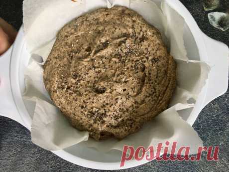 Вкусный и полезный хлеб, который я ем, когда худею. Вилкой перемешала и в духовку | ХУДЕЕМ ВКУСНО! | Яндекс Дзен