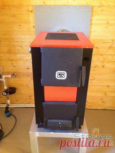 Монтаж котла Куппер ОВК-18 с дымоходом через улицу | stoves-market.ru | Яндекс Дзен