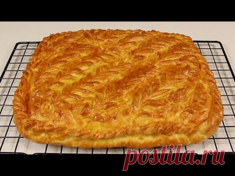 Мой Любимый ПИРОГ С КАПУСТОЙ ИЗ ПЕСОЧНО-ДРОЖЖЕВОГО ТЕСТА! Быстрый и Вкусный!Не Останется Ни Кусочка!
