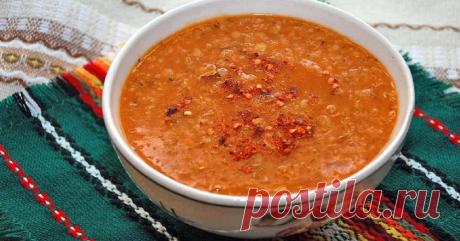 Турецкий суп из чечевицы