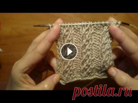 Вяжем спицами: Простой интересный узор (Ложная коса) ДЛЯ СВИТЕРА/КОФТОЧКИ Сегодня мы научимся вязать,простой интересный узор.Данный узор легко свяжут даже начинающие рукодельницы. Support the channel Milana Smeckaya:...