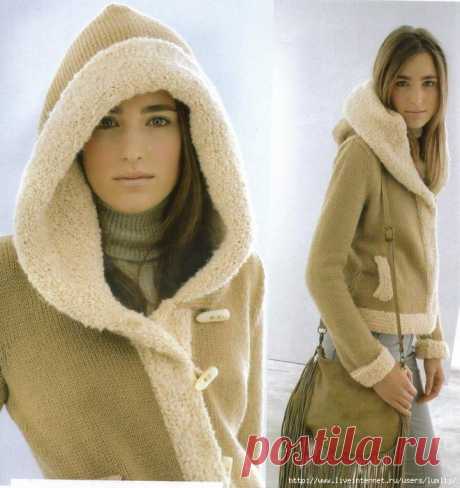 Вяжем дублёнку!