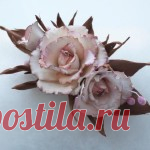 Нежнейшие розы из фоамирана v Цветы из фомирана-это неповторимые мгновения лета, которыми можно  наслаждаться даже тогда, когда за окном лежит снег и трещать морозы   При нагревании фоамирану можно придать необходимую форму. После остывания […]