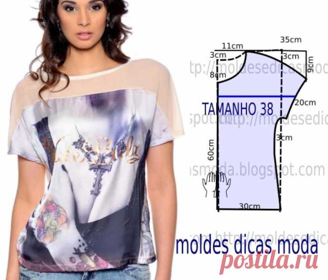 Блузки своими руками легко и быстро выкройки (Шитье и крой) | Журнал Вдохновение Рукодельницы