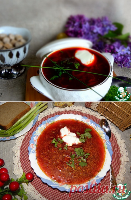 Борщ для здорового питания – кулинарный рецепт