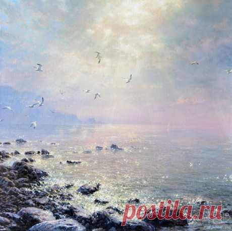 Arts Gallery - Художники - Сарычев Александр - Живопись - Солнечный бриз - картинная галерея, продажа картин, российские художники, картины, купить картину, купить картины оптом. Изобразительное искусство, живопись, графика, рисунки, скульптура. Пейзажи, портреты, натюрморты, жанровые сцены, ню.