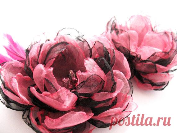 ЦВЕТЫ ИЗ ТКАНИ - КРАСИВЫЕ ИДЕИ