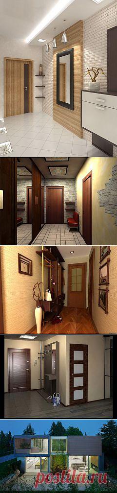 (+1) тема - Варианты отделки стен в прихожей | Интерьер и Дизайн