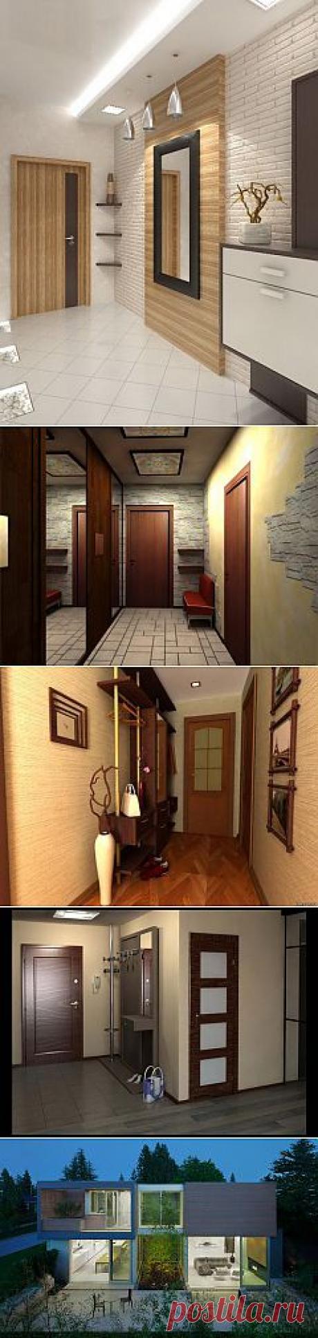 (+1) тема - Варианты отделки стен в прихожей | Интерьер и Дизайн