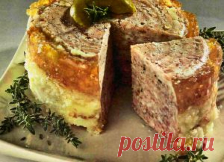 Паштет из птицы с коньяком