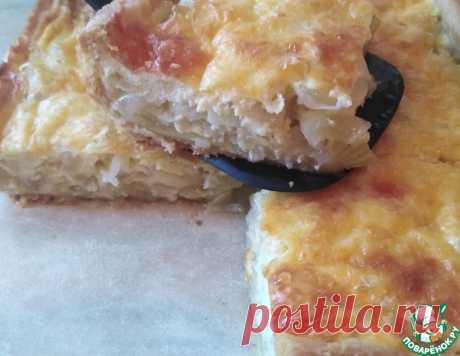 Французский луковый пирог – кулинарный рецепт