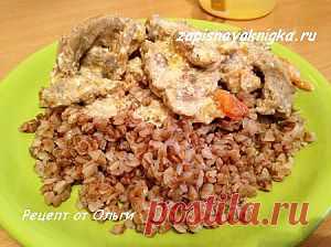 Поджарка из свинины с подливкой | Записная книжка рецептов Анюты