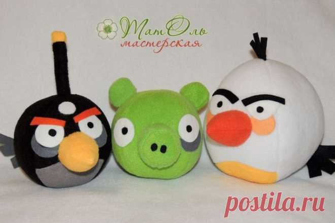 Игровой набор Angry birds &raquo; Поиск мастер классов, поделок своими руками и рукоделия на SearchMasterclass.Net