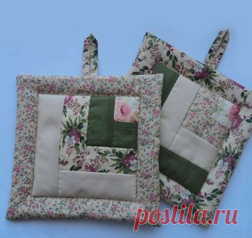 Мастер-класс. Прихватки в стиле пэчворк