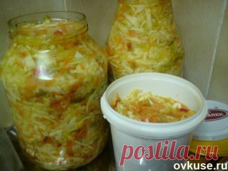 Салат из белокочанной капусты - Простые рецепты Овкусе.ру