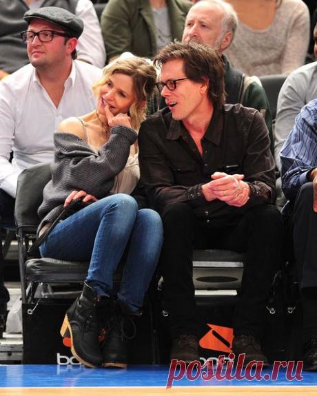 Кевин Бэйкон и Кира Седжвик