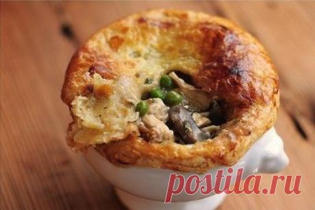 Куриный пирог в горшочке / Блюда из курицы / TVCook: пошаговые рецепты c фото
