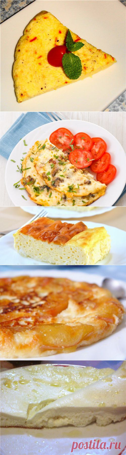 Рецепты омлетов - вкусный завтрак