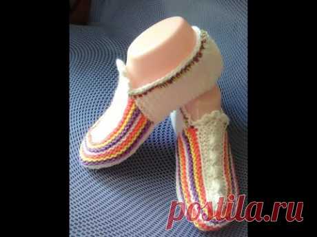 Урок вязания спицами.Ч-4