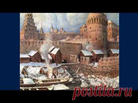 День рождения Модеста Петровича Мусоргского (1839-1881) -В ролике, посвященном творчеству Апполинария Васнецова (1856-1933), звучит вступление к опере "Хованшина" - Рассвет на Москва-реке.