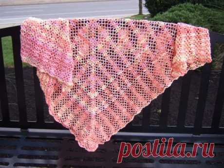 Shell and Lace Shawl